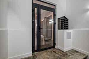white empty corridor for room office in interior of modern apartments, office or clinic