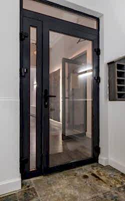 white empty corridor for room office in interior of modern apartments, office or clinic